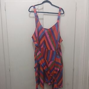 a new day Multicolor Striped Dress